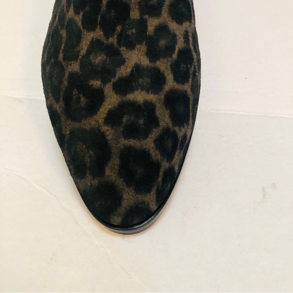 Rag & Bone Suede Ankle Boots in Leopard Print Never Worn Sz 40 "Rover" Style - Picture 11 of 14